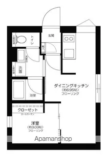 RUYGO神楽坂【3階】の間取り