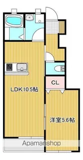 セレノア【1階】の間取り