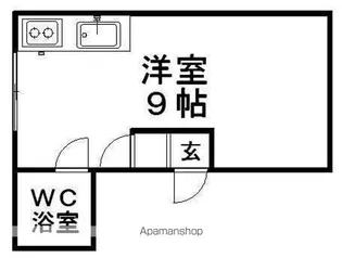 コーポアカシア【307号室】の間取り