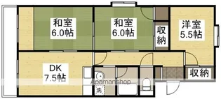 21ハイツ新保【201号室】の間取り