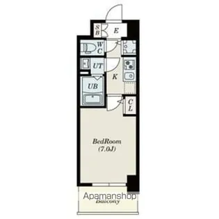 Alivis堺浜寺【2階】の間取り