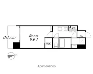 THAMES GARDEN PLACE【7階】の間取り