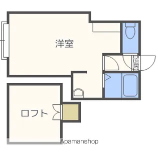 リバータウン【202号室】の間取り