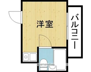 シャルマン加美東【5階】の間取り