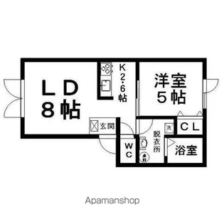 RAFFINE【2階】の間取り