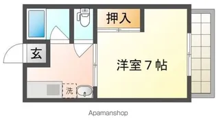 アルソーレ城北 参番館【1階】の間取り