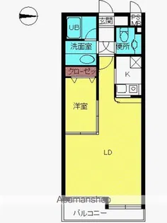 ヴァンテアンライフ高円寺壱番館【315号室号室】の間取り
