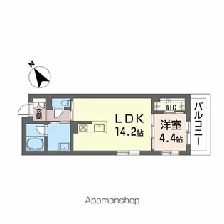 SHMプリミエール鳥飼八幡宮【2階】の間取り