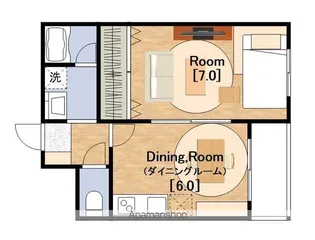 ヴェルドミール山忠松屋町【8階】の間取り