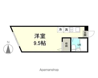 プレミアージュ【206号室】の間取り