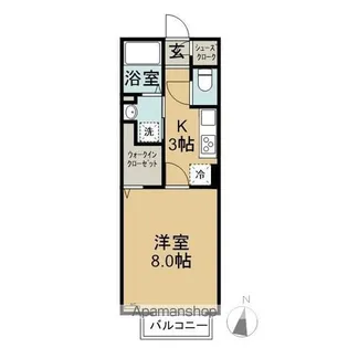上平ガーデンプレイス【203号室】の間取り