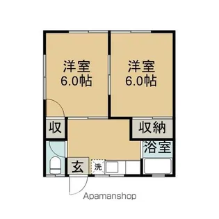 コーポアスカ【2階】の間取り