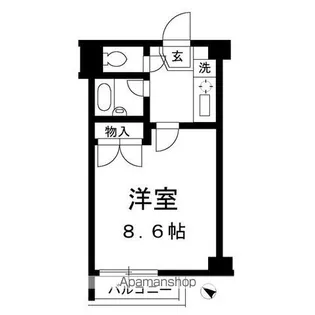 アセット・デーク【2階】の間取り