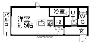 ΑNEXT澄川【101号室】の間取り