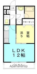 エミーナ【101号室】の間取り