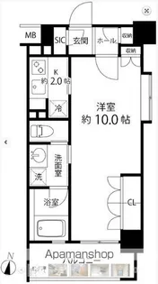 リリエンベルグ目白壱番館【2階】の間取り