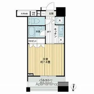 ライオンズ新宿中落合【8階】の間取り