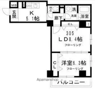 TOKIビル【3階】の間取り