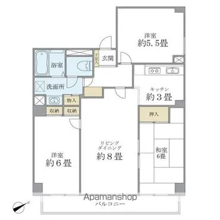 シティハイツ根津【10階】の間取り