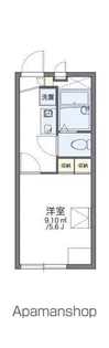 レオパレスマリーナ深江【203号室】の間取り