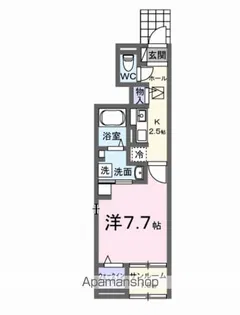 プラムガーデンA【1階】の間取り