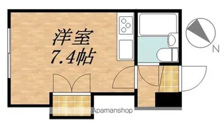 ハイツプレジデント【402号室】の間取り