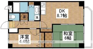 エクセリア駅南【103号室】の間取り