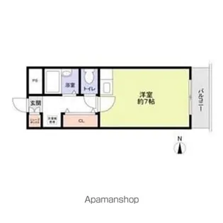 メルベーユ【2階】の間取り