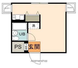 桜館6【306号室】の間取り