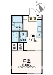 ルピナスC【1階】の間取り