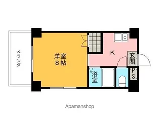 レジデンス春日町【7階】の間取り