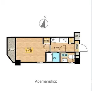 東京都練馬区中村3丁目【マンション】の間取り