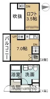 Rino-Che豊田本町(リノーチェ トヨタホンマチ)【1階】の間取り