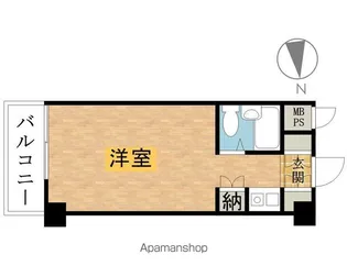 マドレーヌ子安町【101号室】の間取り