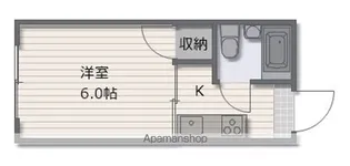 岡住マンション【301号室】の間取り