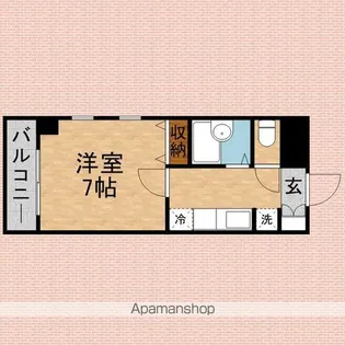 アイムシャンテ【3階】の間取り
