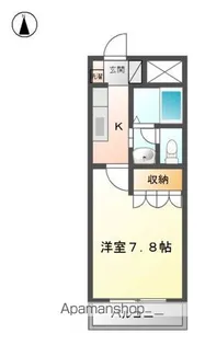 ベル・ヴィーニュ【105号室】の間取り
