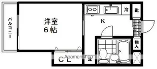 第5白鳥ビル【407号室】の間取り
