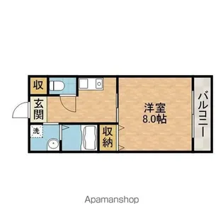 Satsuma363【5階】の間取り