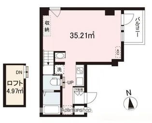 コリドールバリ【1階】の間取り