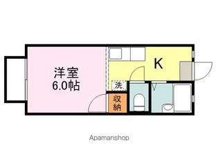夢ハイツ【1階】の間取り