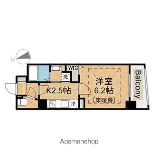 HAKUGAビル【2階】の間取り