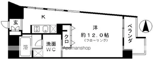 レジディア東桜Ⅱ【8階】の間取り
