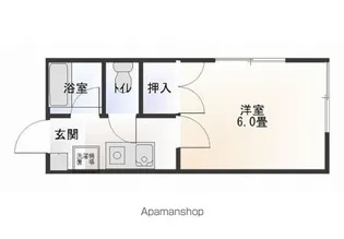 グリーンヴィラ太田【105号室】の間取り