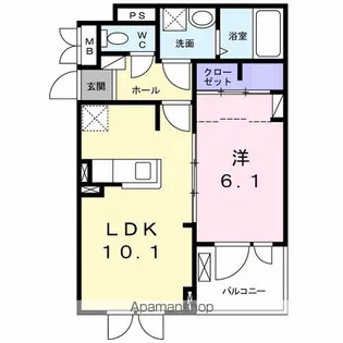 セレジェイラ【3階】の間取り