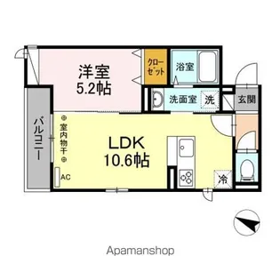 TーハウスNK【3階】の間取り