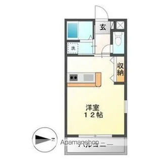 シェラトンイトウ【1階】の間取り