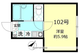 FERIO金町【1階】の間取り