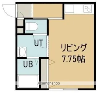 パオス田家【1階】の間取り