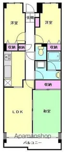 南与野ハイツ【5階】の間取り